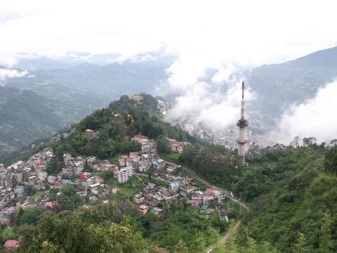 City View from Ganeshtok